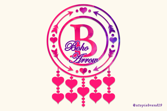 Boho Arrow Monogram: The Art of Adding Character to Your Designs