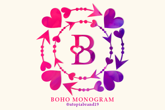 Boho Monogram: A Definitive Guide to Romantic Typography for Modern Designers