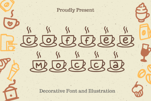 Coffee Mocca: The Joyful Duo Font for Creative Projects