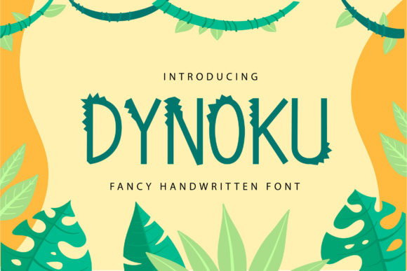 Dynoku: The Playful Font for Inviting Projects