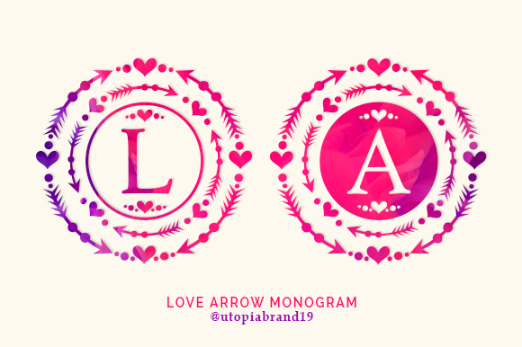 Evaluating Love Arrow Monogram for Personalized Design Projects