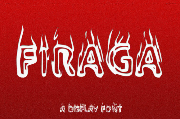 Firaga: The Fire-Driven Typeface for Bold Creative Projects