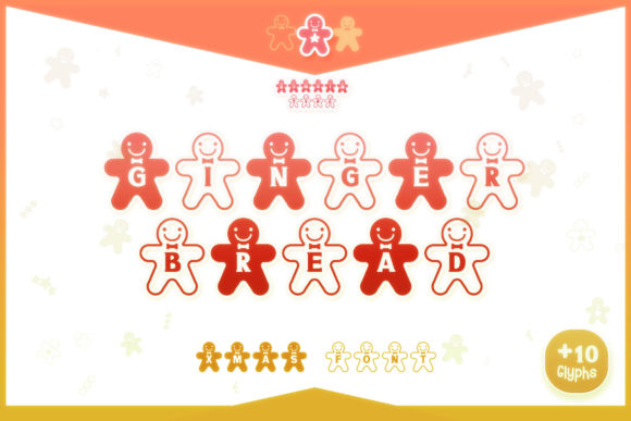 Gingerbread: A Playful Font for Festive Design