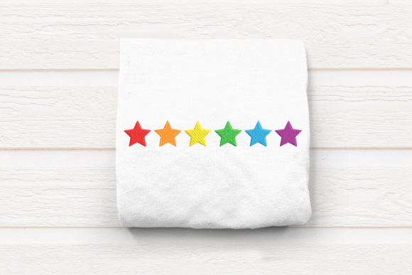 Horizontal Row of Stars: A Strategic Asset for Embroidery Workflows