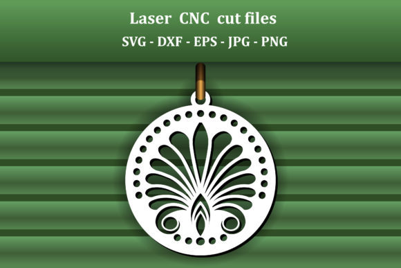 Mandala, Pendant or Coaster Cut Files for DIY Crafts