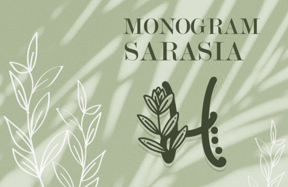 Monogram Sarasia: Elevating Your Design Projects with an Elegant and Fresh Typeface