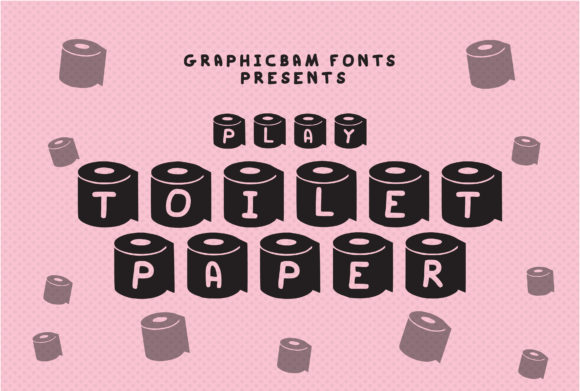 Play Toilet: A Whimsical Decorative Font for Bold Designs
