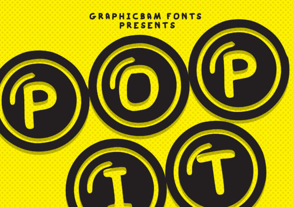 Pop It: The Special Decorative Font for Your Next Design