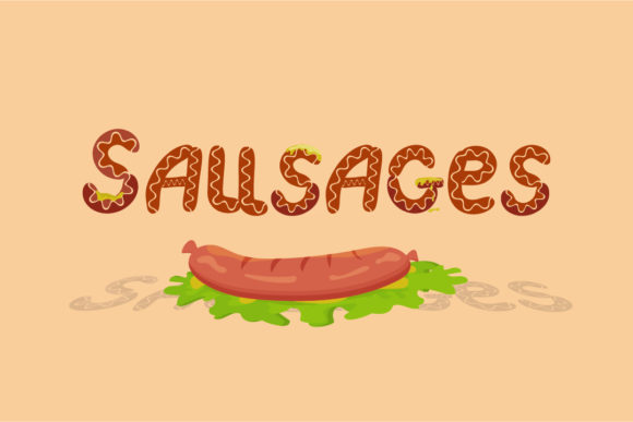 Sausages Font Evaluation