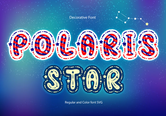 Unleashing Creativity with Polaris Star: The Playful Font for Modern Designers