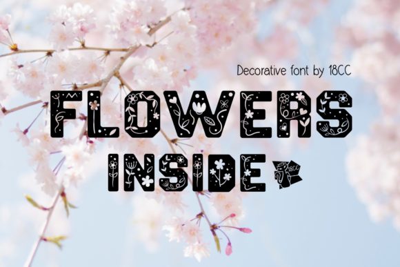 Unlocking Creative Potential with the Flowers Inside Typeface